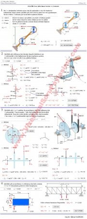 Statik Dersi Vize Soruları ve Çözümleri