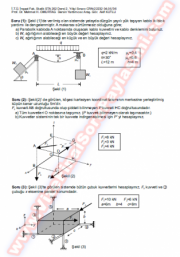Statik Vize Soruları-2006