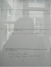 Su Kaynakları -2 Sınav Soruları ve Çözümleri