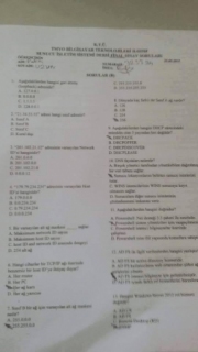 Sunucu İşletim Sistemi Final Soruları