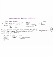 Termodinamiğin İkinci Yasası Ders Notu