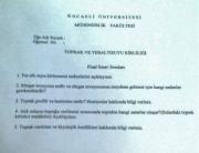 Toprak ve Yer Altı Suyu Kirliliği Final Soruları