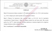Transmisyon Tekniği Dersi Sınav Soruları