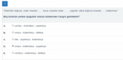 Türk Dili Dersi Vize Soruları - Bahar Dönemi