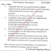 Veri Yapıları Vize Soruları