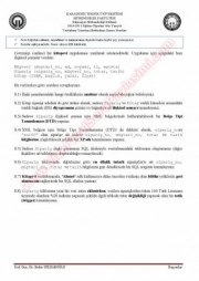 Veritabanı Yönetimi Bütünleme Soruları Ve Çözümleri -2011