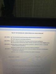Yapı Elemanları-1 Final Soruları