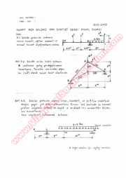 Yapı Statiği Final Soruları -2005