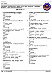 Yazılım Mimarileri Dersi Final Soruları 2014