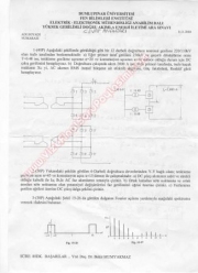 Yüksek Gerilimli Doğru Akımla Enerji İletimi vize Soruları