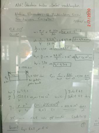 Makine Elemanları-2 Final Soruları
