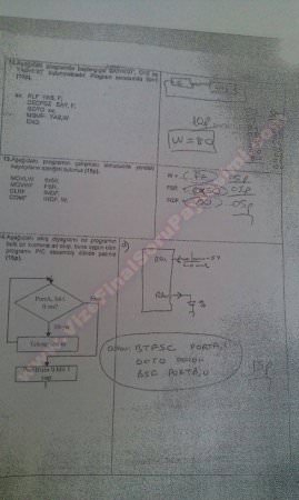 Mikroişlemciler Dersi Sınav Soruları Karışık