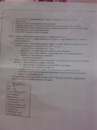 Algoritma ve Programlama Soruları 2013 - 2014