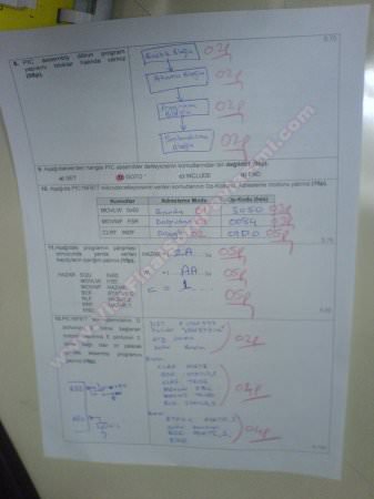 Mikroişlemciler Dersi Sınav Soruları