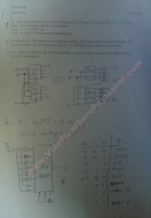 Mikrobilgisayar Mimarisi ve Programlama 1 Vize ve Final Soruları
