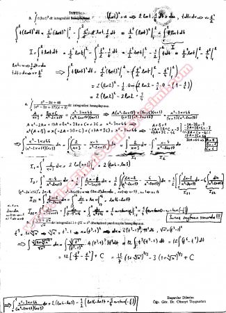 Matematik-2 Sınav Soruları - 2010