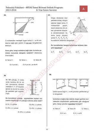 Tem. Bilimsel intibak  Prog. 2. Vize Soruları