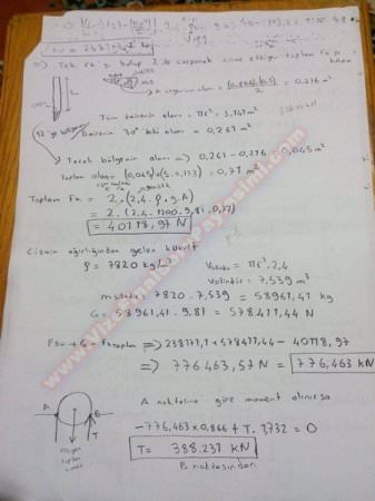 Akışkanlar Mekaniği Vize Soruları ve Cevapları - 2008