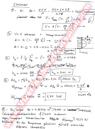 Akışkanlar Mekaniği Final Soruları Ve Cevapları-2011
