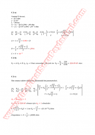 Enerji İletim Sistemleri Vize Soruları Ve Cevapları-2014