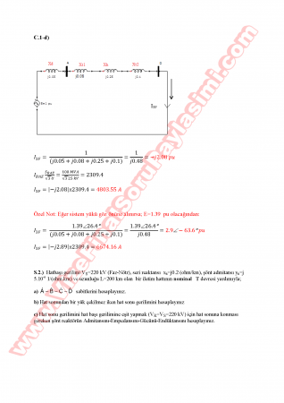 Enerji İletim Sistemleri Vize Soruları Ve Cevapları-2014