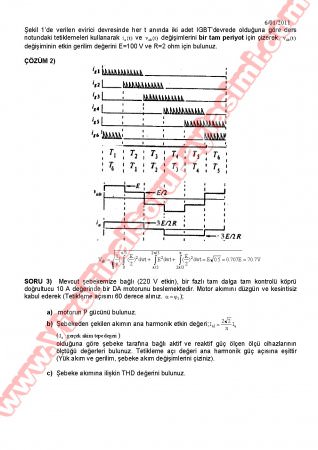 Güç Elektroniği Final Soruları Ve Cevapları-2011