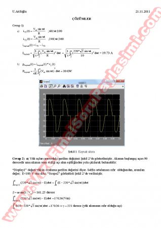 Güç Elektroniği Vize Soruları Ve Cevapları-2011