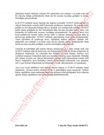 Titreşim Esaslı Bilgisayar Destekli Bakım Dersi Mazeret Soruları Ve Cevapları-2008