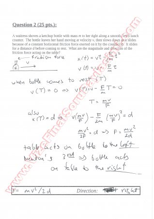 Fizik-2 Vize Soruları Ve Cevapları-2014