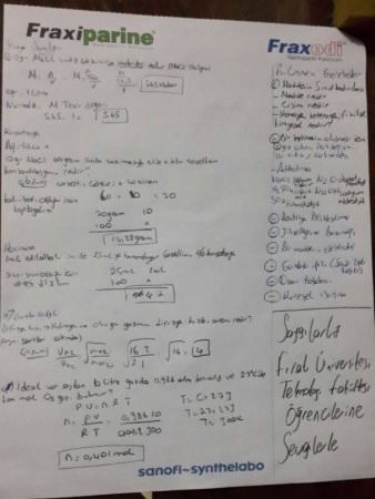 Kimya Çalışma Soruları