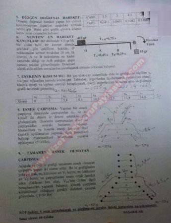 Fizik Lab -1 Vize Soruları
