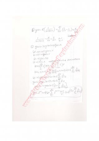 Fark Denklemleri Final Soruları Ve Cevapları-2014