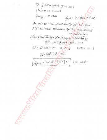 Fark Denklemleri Vize Soruları Ve Cevapları-2014