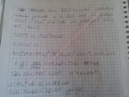 İçme Suyu Arıtımı Final Soruları - 2011