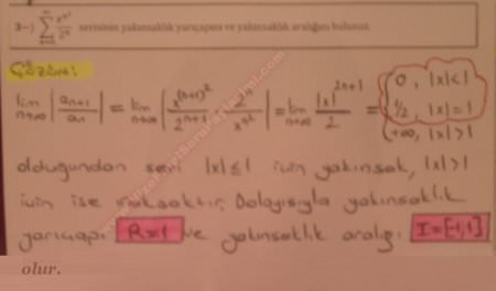 Analiz-3 Final Soruları ve Cevapları - 2015