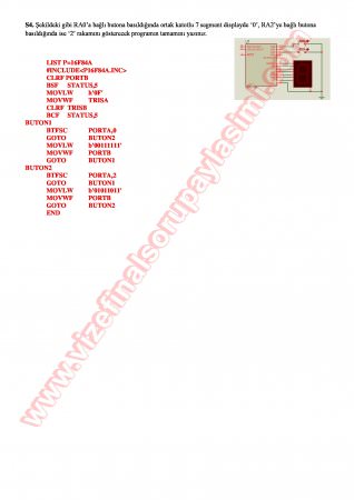 Mikroişlemciler-2 Vize Soruları Ve Cevapları-2012