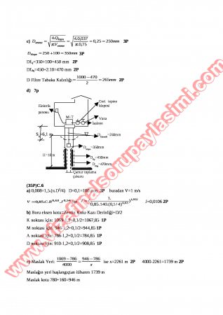 Su Temini Ve Çevre  Sağlığı-1 Vize Soruları Ve Cevapları