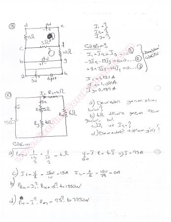 Fizik-2 Çözümlü Sorular