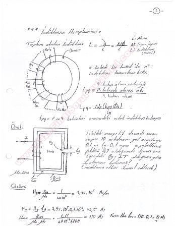 Elektromekanik Enerji Dönüşümleri Ders Notları
