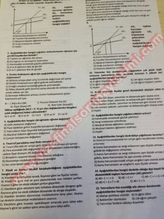 Makro İktisat Final Soruları-2013