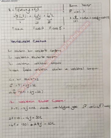 Statik Dersi Ders Notları