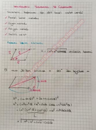 Statik Dersi Ders Notları