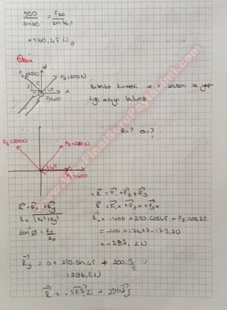 Statik Dersi Ders Notları
