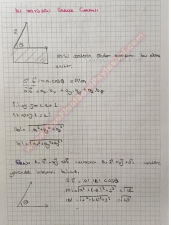Statik Dersi Ders Notları