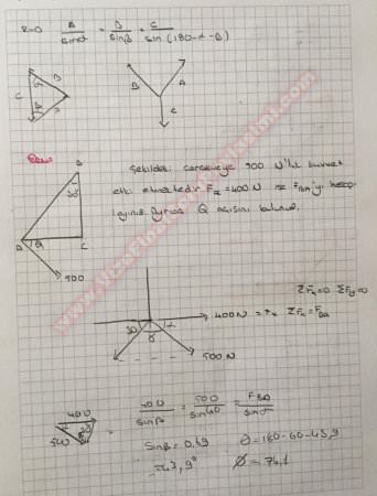 Statik Dersi Ders Notları
