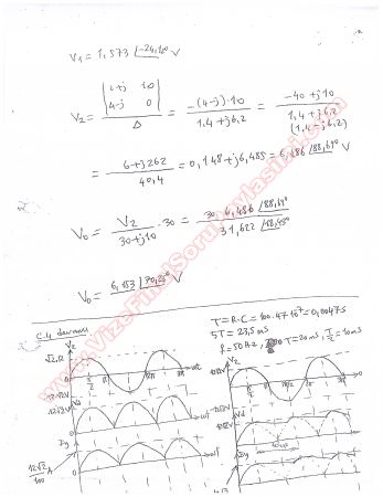 EEM Temelleri -1 Bütünleme Soruları