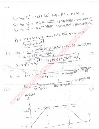 EEM Temelleri -1 Bütünleme Soruları