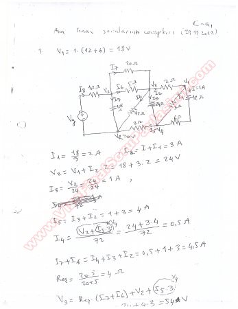 EEM Temelleri -1 Vize Soruları 2012