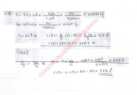 Kimya Vize Soruları 2011