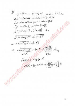 Analitik Geometri-2 Final Soruları Ve Cevapları